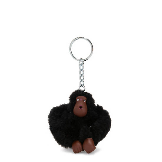 Kipling Sven Small Monkey Keychain Accessoires Zwart | België 1205GS